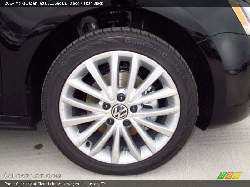Black / Titan Black 2014 Volkswagen Jetta SEL Sedan