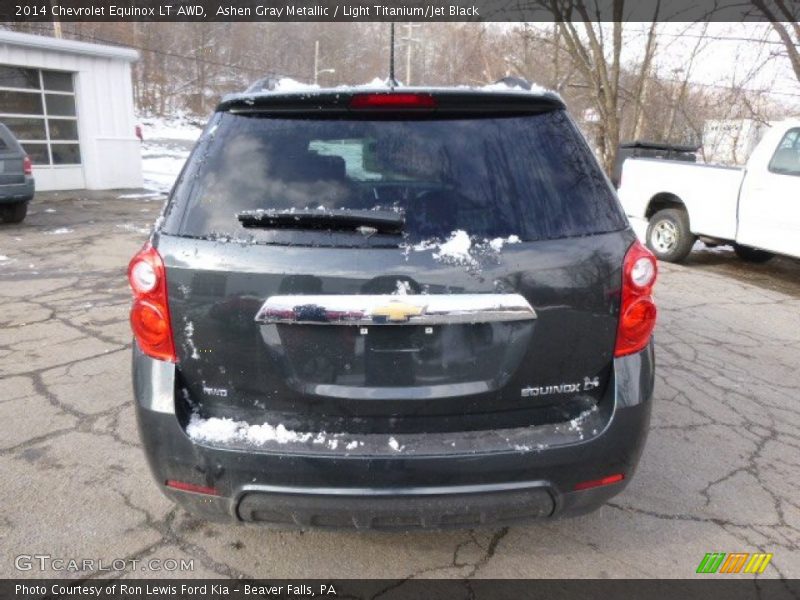 Ashen Gray Metallic / Light Titanium/Jet Black 2014 Chevrolet Equinox LT AWD