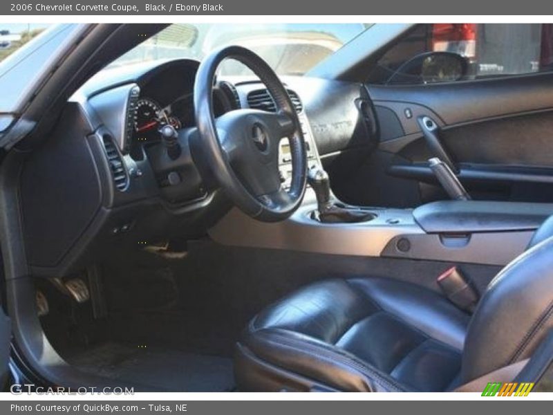 Black / Ebony Black 2006 Chevrolet Corvette Coupe