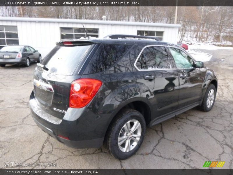 Ashen Gray Metallic / Light Titanium/Jet Black 2014 Chevrolet Equinox LT AWD