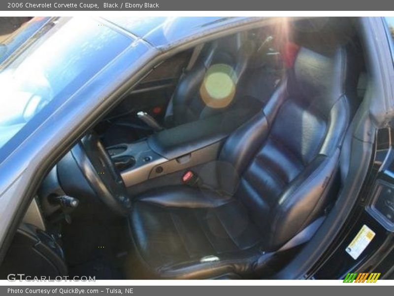 Black / Ebony Black 2006 Chevrolet Corvette Coupe