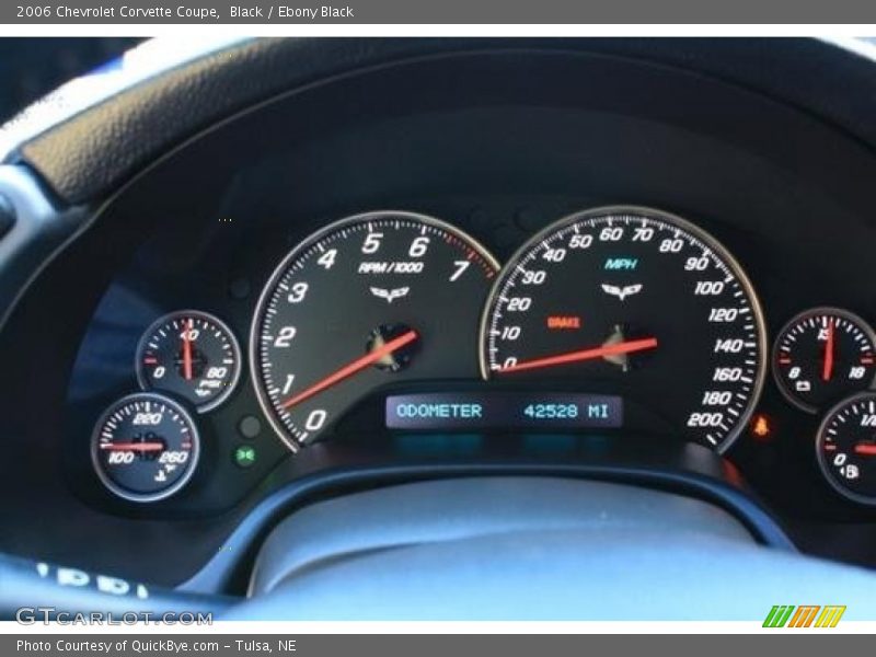 Black / Ebony Black 2006 Chevrolet Corvette Coupe