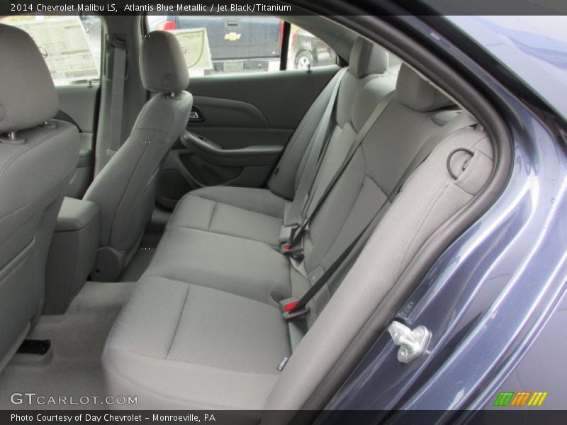 Atlantis Blue Metallic / Jet Black/Titanium 2014 Chevrolet Malibu LS