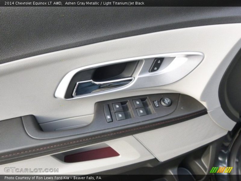 Ashen Gray Metallic / Light Titanium/Jet Black 2014 Chevrolet Equinox LT AWD