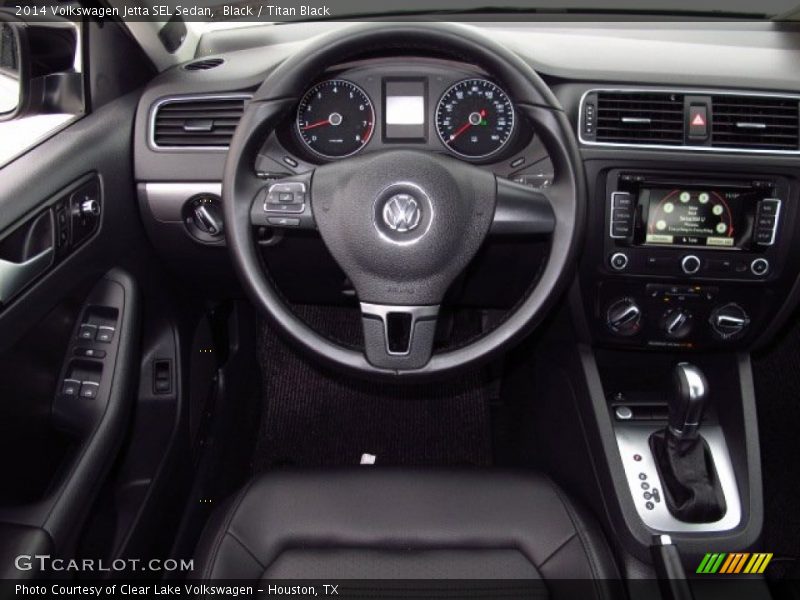 Black / Titan Black 2014 Volkswagen Jetta SEL Sedan