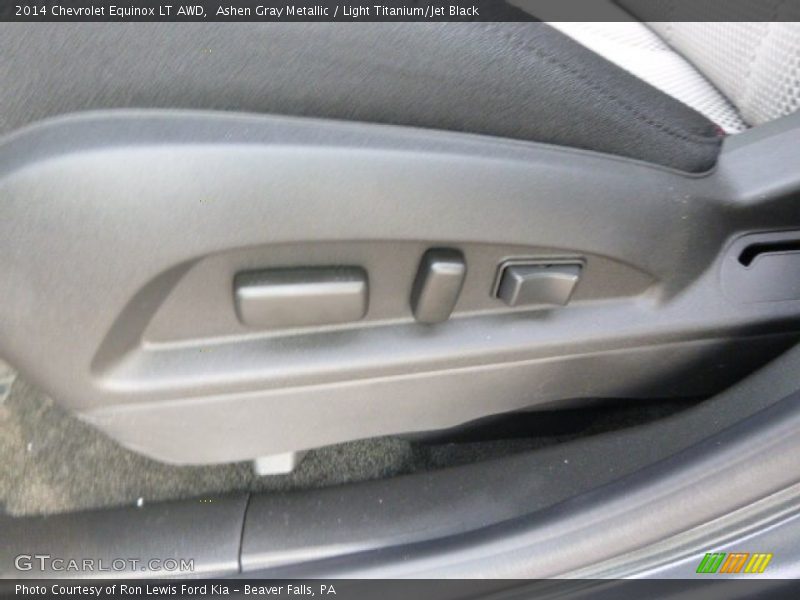 Ashen Gray Metallic / Light Titanium/Jet Black 2014 Chevrolet Equinox LT AWD