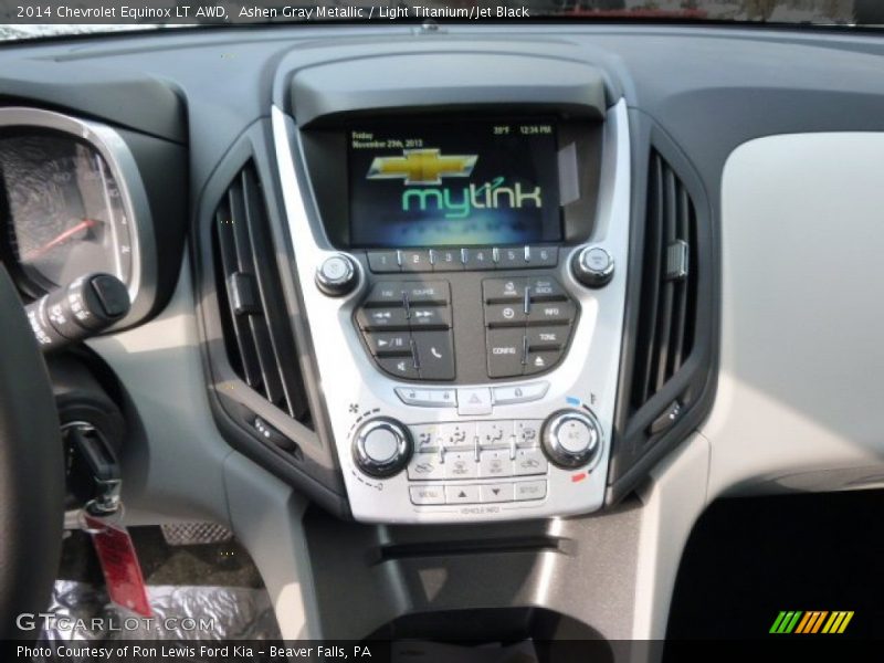 Ashen Gray Metallic / Light Titanium/Jet Black 2014 Chevrolet Equinox LT AWD
