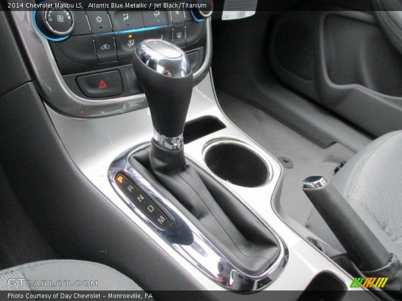 Atlantis Blue Metallic / Jet Black/Titanium 2014 Chevrolet Malibu LS