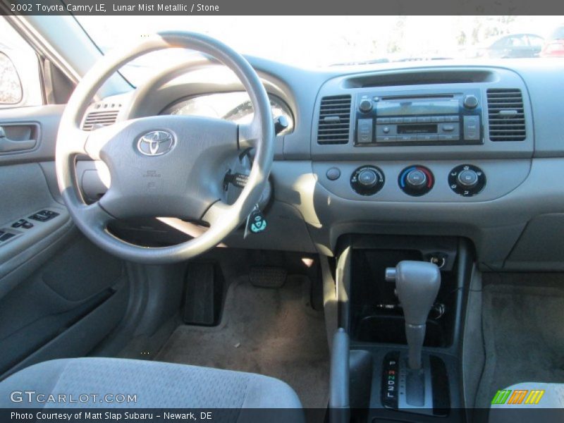 Lunar Mist Metallic / Stone 2002 Toyota Camry LE