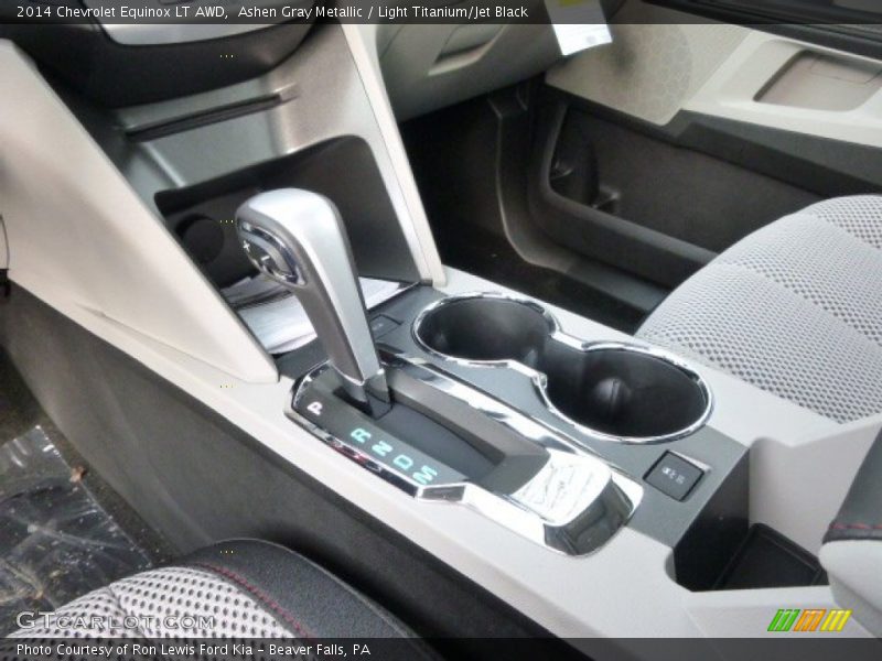 Ashen Gray Metallic / Light Titanium/Jet Black 2014 Chevrolet Equinox LT AWD