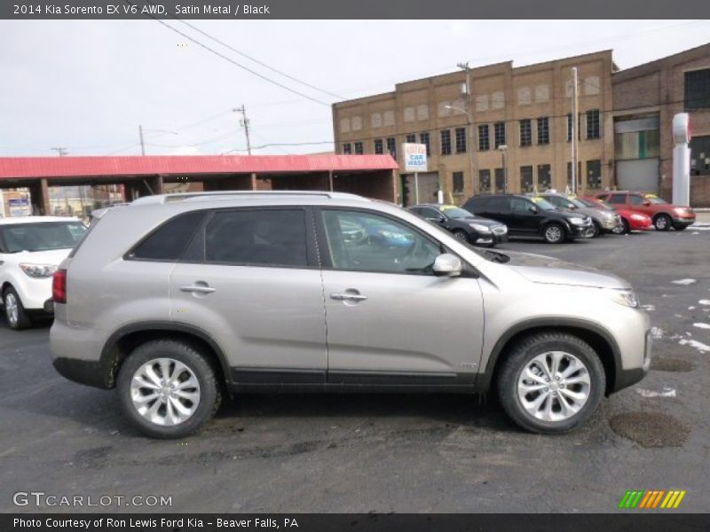 Satin Metal / Black 2014 Kia Sorento EX V6 AWD