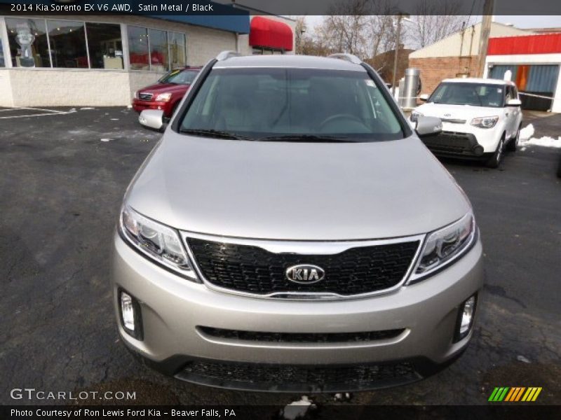 Satin Metal / Black 2014 Kia Sorento EX V6 AWD