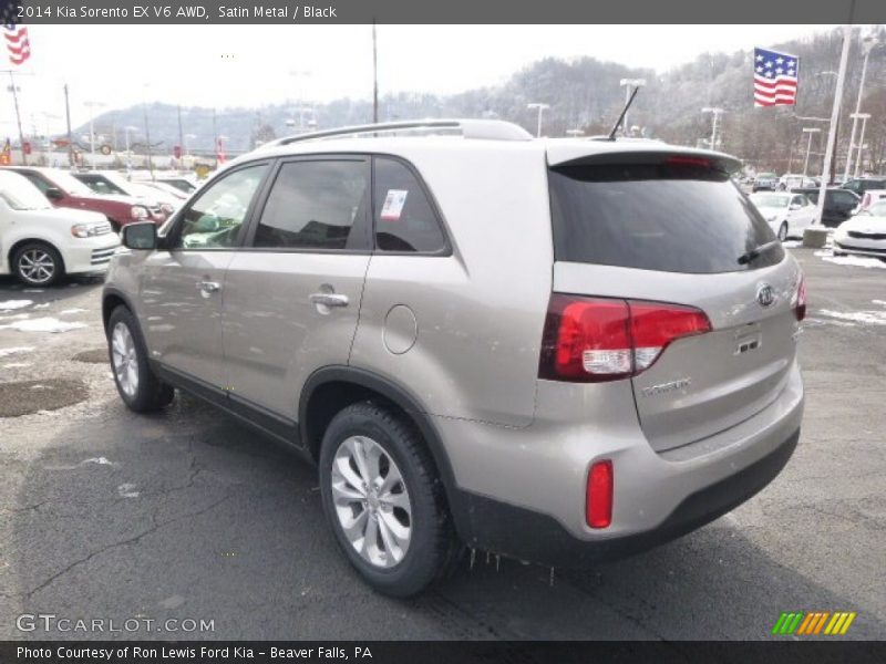 Satin Metal / Black 2014 Kia Sorento EX V6 AWD