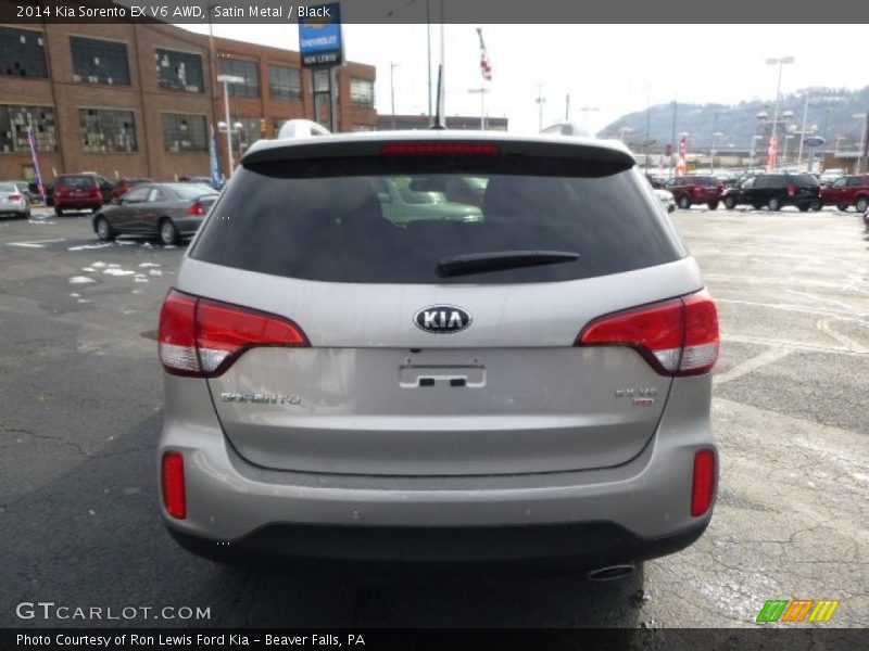 Satin Metal / Black 2014 Kia Sorento EX V6 AWD
