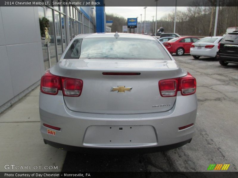 Silver Ice Metallic / Jet Black 2014 Chevrolet Malibu LT