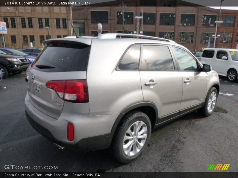 Satin Metal / Black 2014 Kia Sorento EX V6 AWD