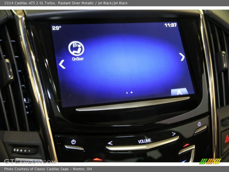 Radiant Silver Metallic / Jet Black/Jet Black 2014 Cadillac ATS 2.0L Turbo