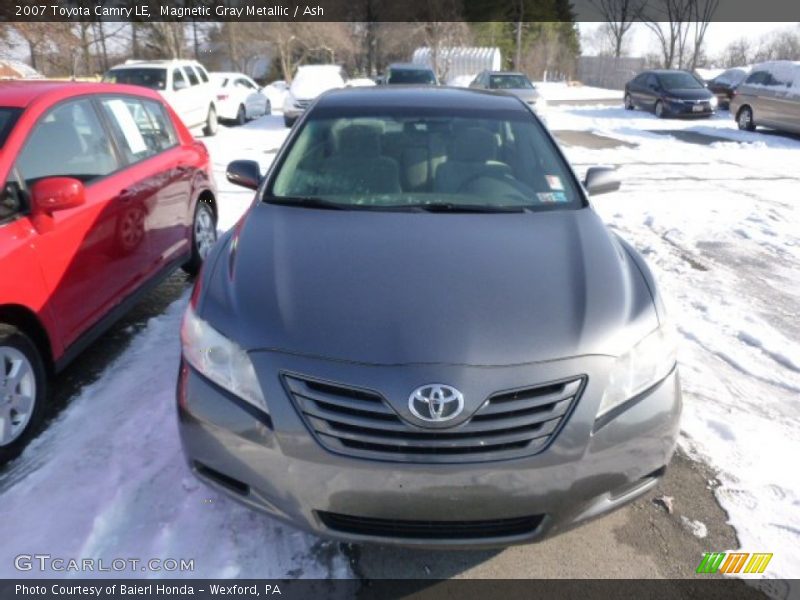 Magnetic Gray Metallic / Ash 2007 Toyota Camry LE