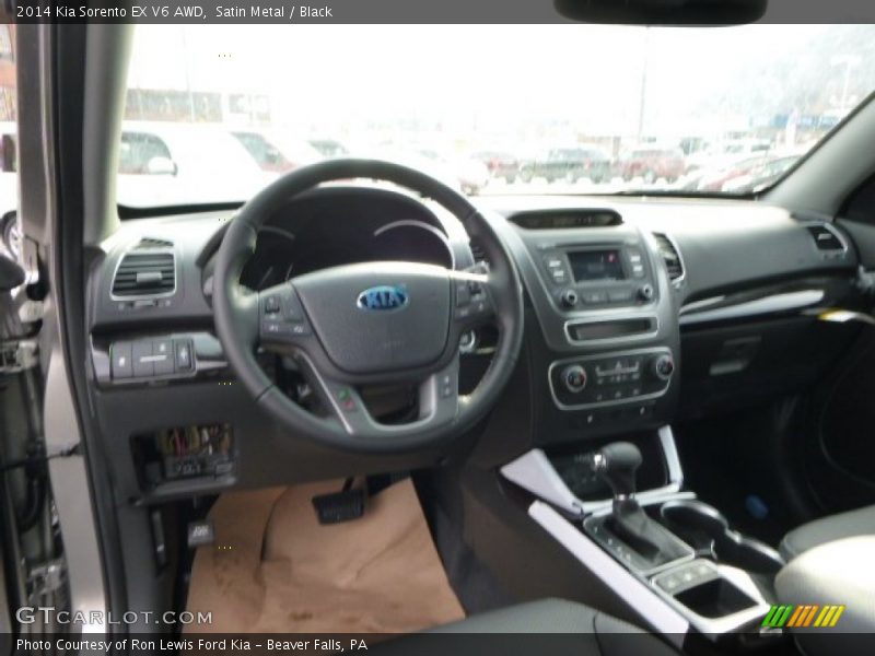 Satin Metal / Black 2014 Kia Sorento EX V6 AWD
