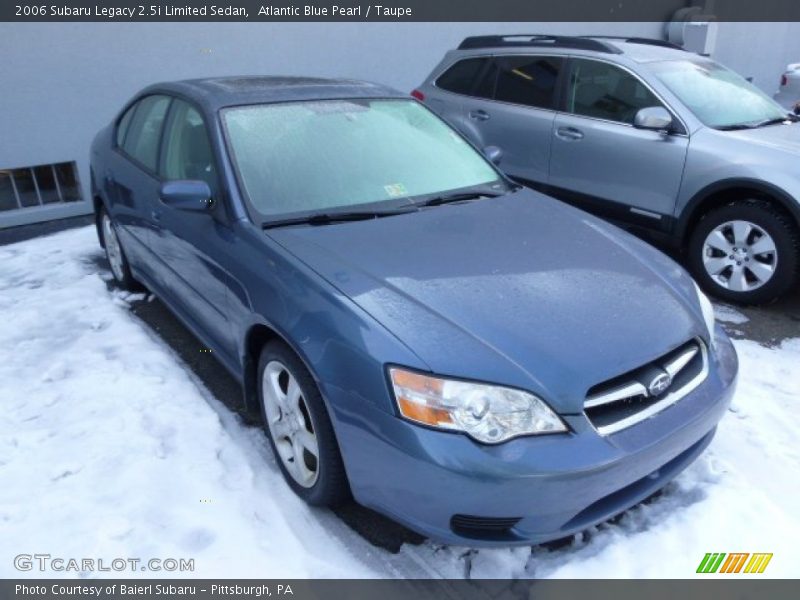 Atlantic Blue Pearl / Taupe 2006 Subaru Legacy 2.5i Limited Sedan