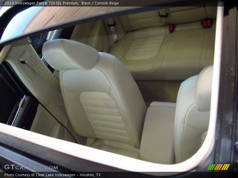 Black / Cornsilk Beige 2014 Volkswagen Passat TDI SEL Premium