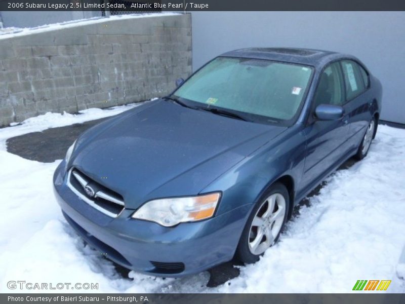 Atlantic Blue Pearl / Taupe 2006 Subaru Legacy 2.5i Limited Sedan