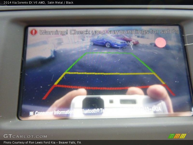 Satin Metal / Black 2014 Kia Sorento EX V6 AWD