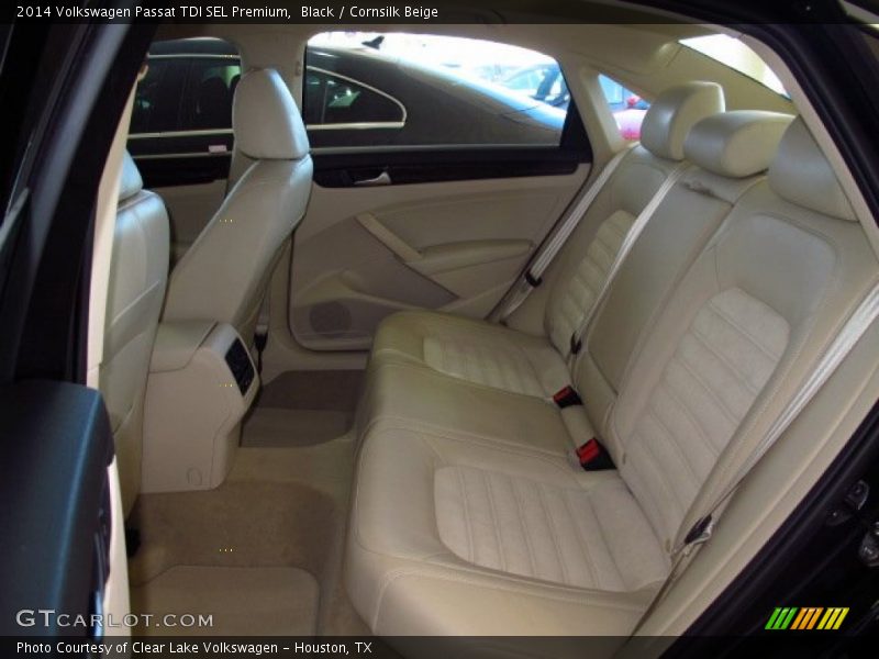 Black / Cornsilk Beige 2014 Volkswagen Passat TDI SEL Premium