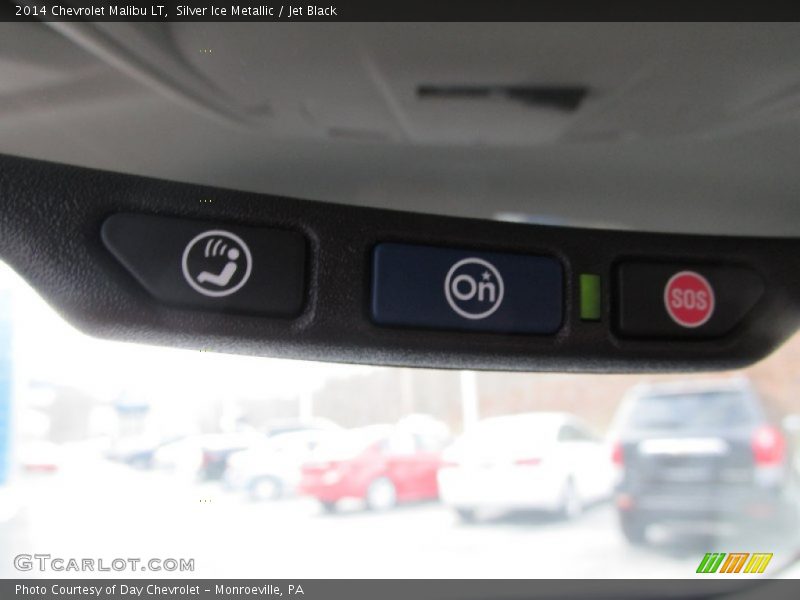 Silver Ice Metallic / Jet Black 2014 Chevrolet Malibu LT