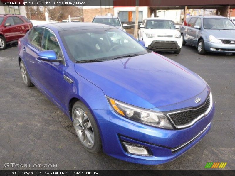 Front 3/4 View of 2014 Optima SX Turbo