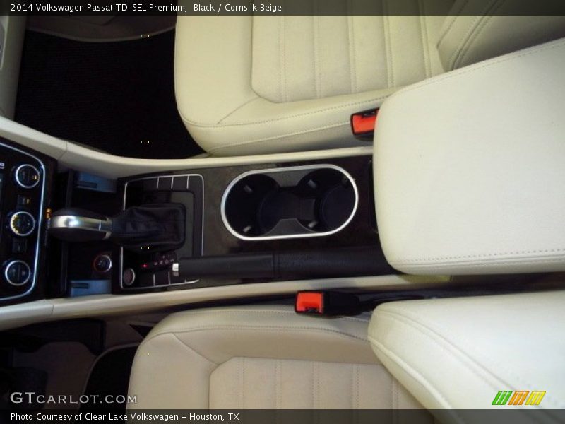 Black / Cornsilk Beige 2014 Volkswagen Passat TDI SEL Premium