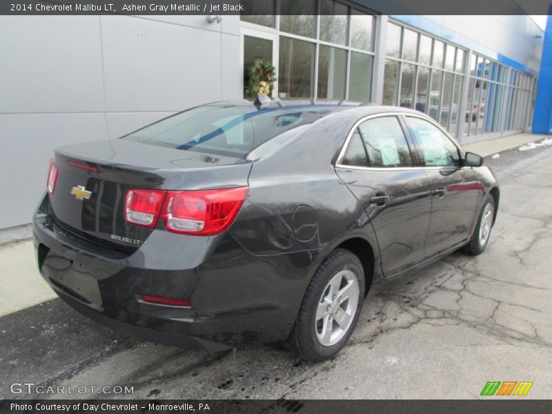 Ashen Gray Metallic / Jet Black 2014 Chevrolet Malibu LT