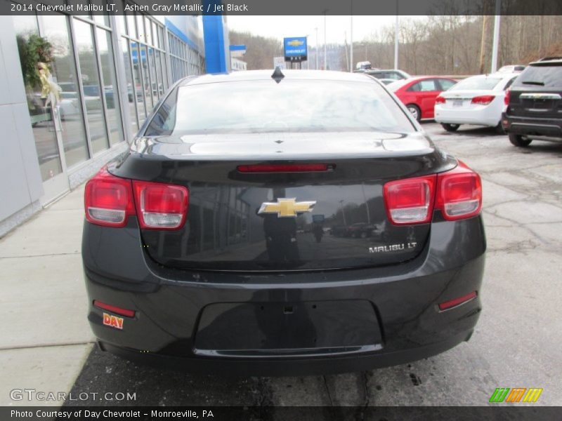 Ashen Gray Metallic / Jet Black 2014 Chevrolet Malibu LT