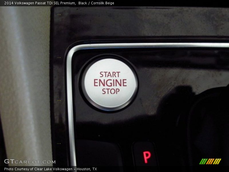 Black / Cornsilk Beige 2014 Volkswagen Passat TDI SEL Premium