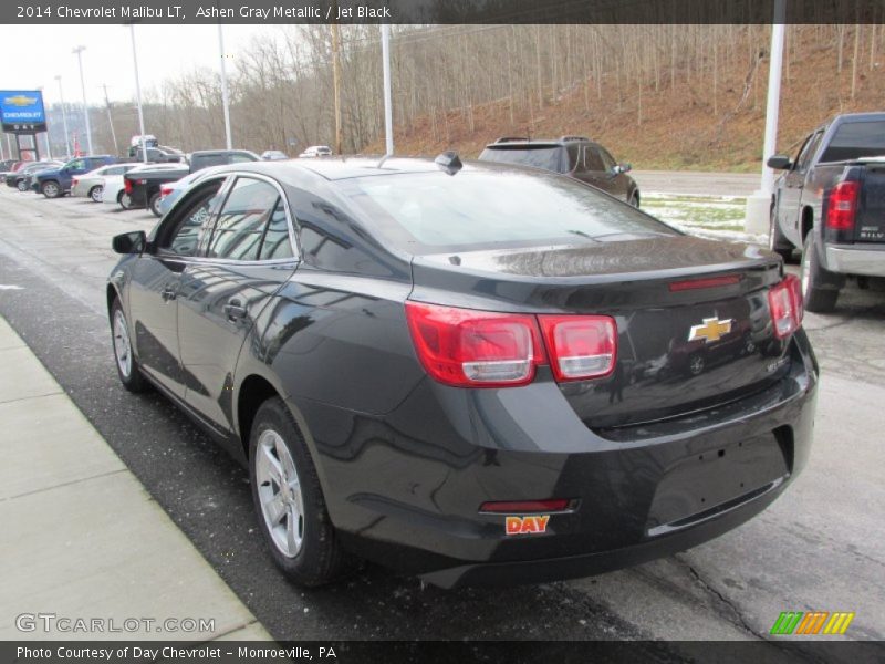 Ashen Gray Metallic / Jet Black 2014 Chevrolet Malibu LT