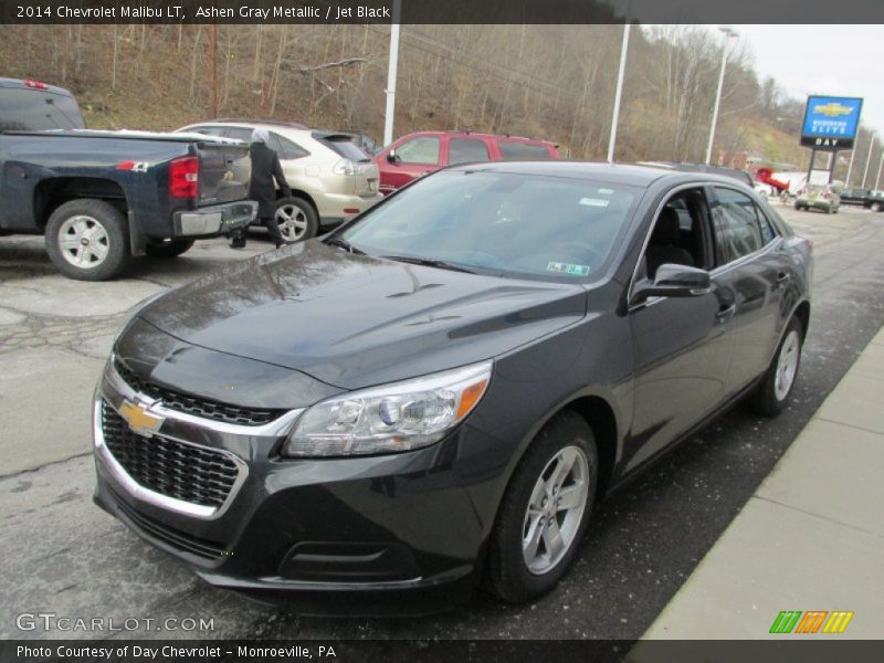 Ashen Gray Metallic / Jet Black 2014 Chevrolet Malibu LT