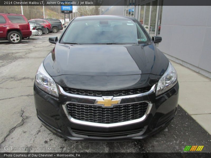 Ashen Gray Metallic / Jet Black 2014 Chevrolet Malibu LT