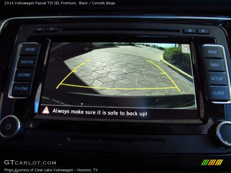 Black / Cornsilk Beige 2014 Volkswagen Passat TDI SEL Premium