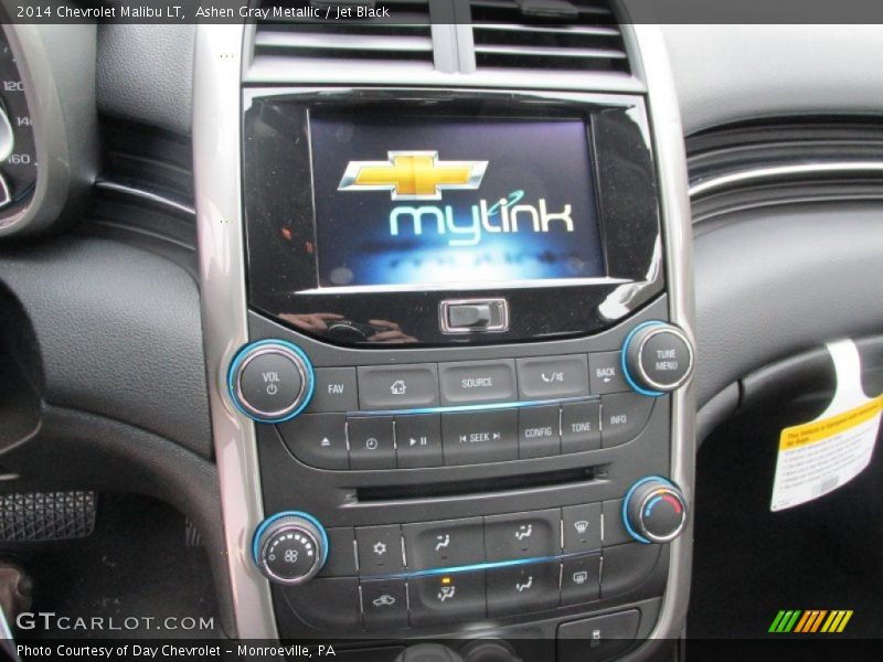 Ashen Gray Metallic / Jet Black 2014 Chevrolet Malibu LT