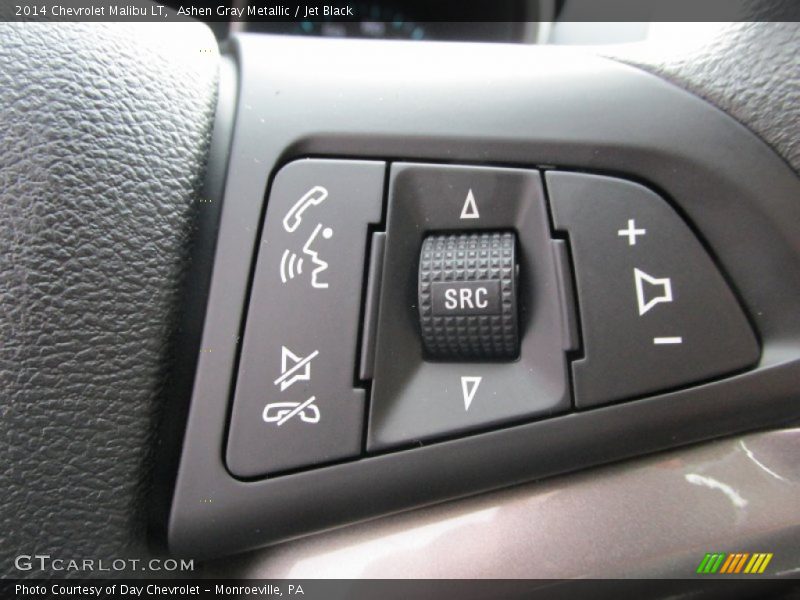 Ashen Gray Metallic / Jet Black 2014 Chevrolet Malibu LT