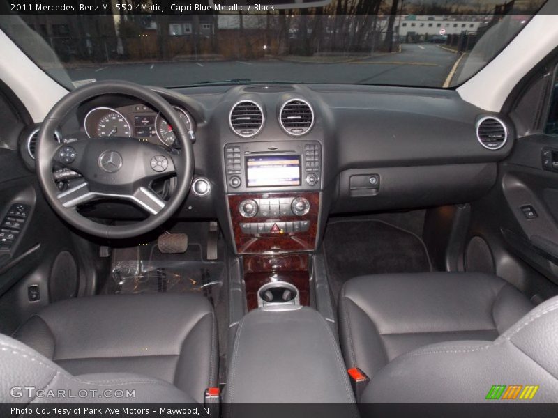 Dashboard of 2011 ML 550 4Matic