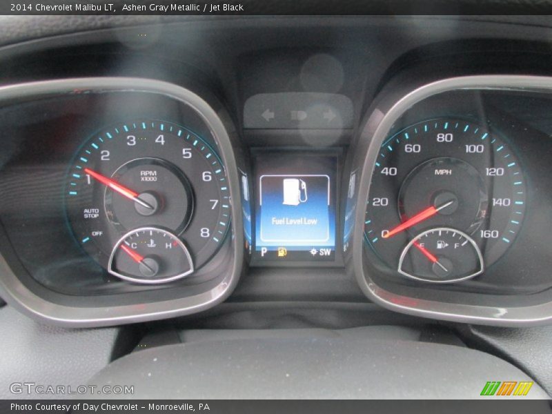 Ashen Gray Metallic / Jet Black 2014 Chevrolet Malibu LT