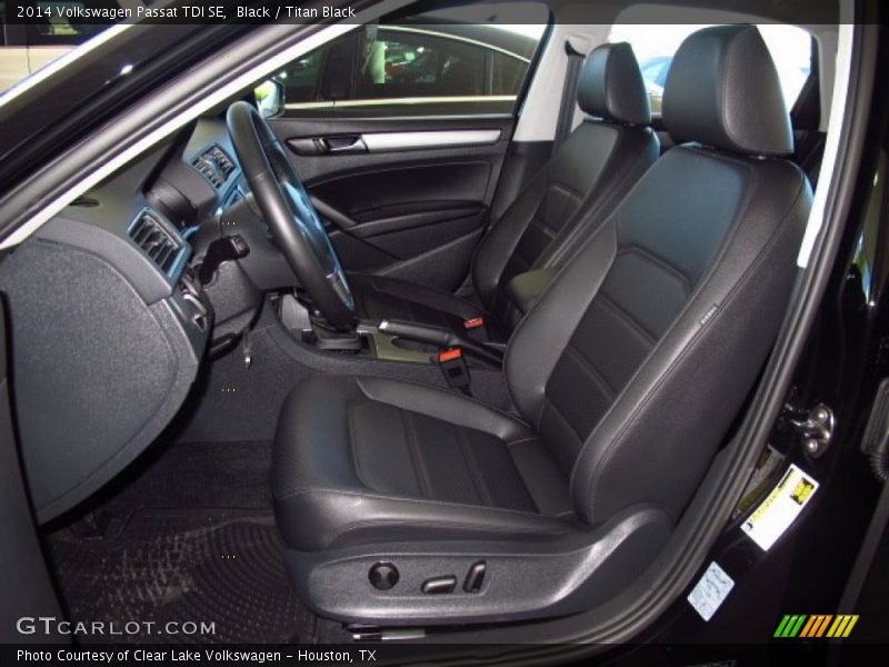Black / Titan Black 2014 Volkswagen Passat TDI SE