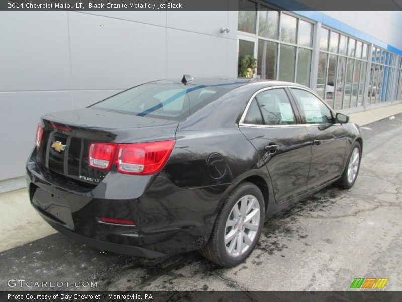 Black Granite Metallic / Jet Black 2014 Chevrolet Malibu LT
