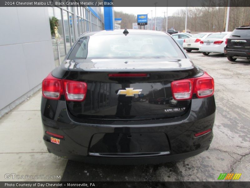 Black Granite Metallic / Jet Black 2014 Chevrolet Malibu LT