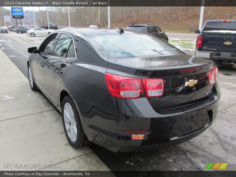 Black Granite Metallic / Jet Black 2014 Chevrolet Malibu LT