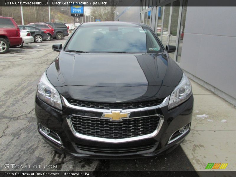Black Granite Metallic / Jet Black 2014 Chevrolet Malibu LT