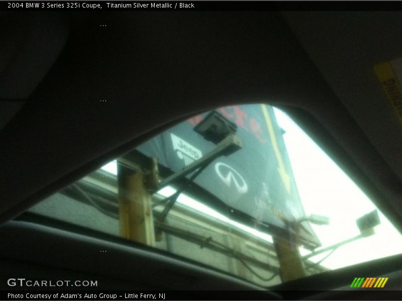 Titanium Silver Metallic / Black 2004 BMW 3 Series 325i Coupe