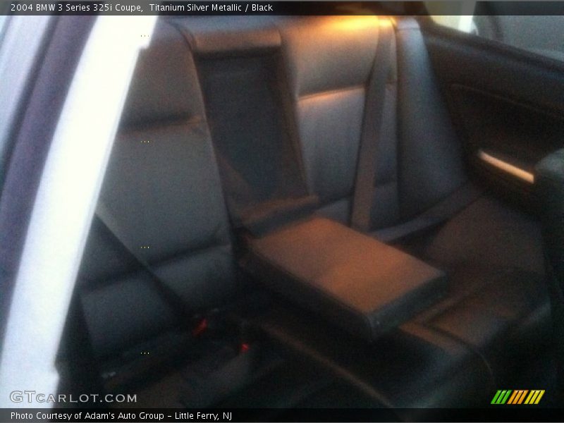 Titanium Silver Metallic / Black 2004 BMW 3 Series 325i Coupe