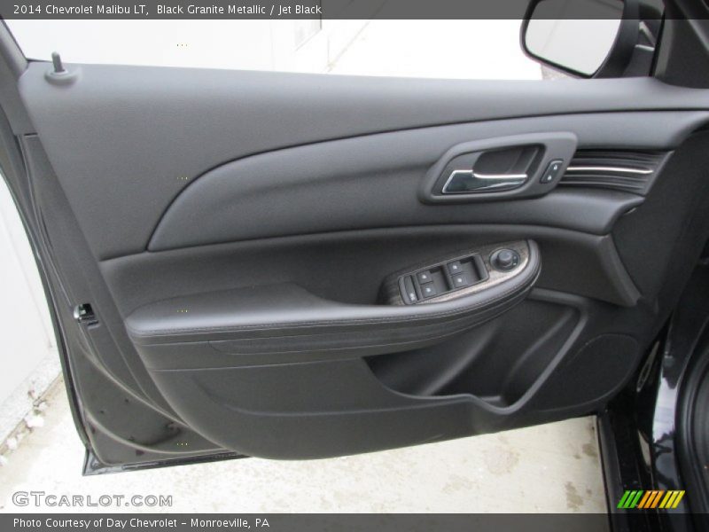 Black Granite Metallic / Jet Black 2014 Chevrolet Malibu LT